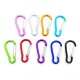 Factory Supply Durable 6 cm Gourd Shaped Aluminum Carabiner Keychain Snap Hook Zinc Alloy Anodized Industrial Use Various Colors