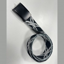 Custom Fashion Polyester Fabric Sublimation Logo Belts