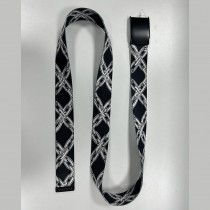 Custom Fashion Polyester Fabric Sublimation Logo Belts