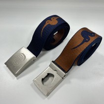 Custom Logo Men's Sport Compass Tactical Belt Durable Nylon Webbing Heavy Duty Zinc Alloy Buckles Magnetic Outdoor Fabric Belts