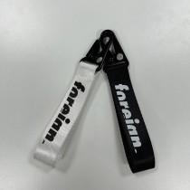 Wholesale Custom logo Short Aluminium Climbing Carabiner Keychain Lanyard