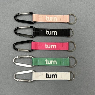Wholesale High Quality Carabiner Keyring 3D Silk Printed Wrist Strap Custom Short Lanyard Keychain