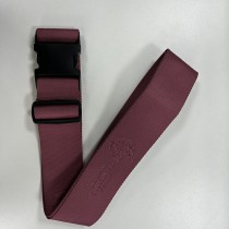 Custom Personalized Heat Transfer Printing Polyester Binding Belt Suitcase Strap with Nylon Buckle Lock Tag for Luggage Lugging Woven Nylon Luggage Belt