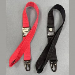 High Quality Custom Nylon Lanyard Woven Jacquard Logo Neck Hanging Strap Lanyards