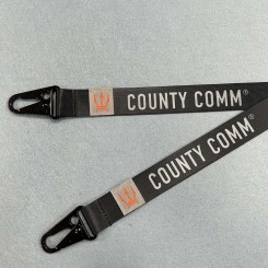 Customized Lanyards Full Color Printing Work ID Card Holder Sublimation Teacher Neck Polyester Lanyard With Logo Custom And Woven Label Jacquard Name Tag