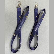 Customizable Polyester Nylon ID Card Badge Holder Lanyard Personalized Neck Strap Hook Accessory for Teacher Staff Sports Event