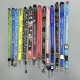 Factory Custom ID Case Name Badge Plastic Card Holder Polyester Lanyards with logo Custom