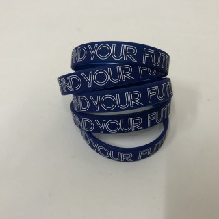 Personalized Gifts Custom Rubber Silicone Sport Jewelry Embossed Wristband Mens Wrist Band Bracelet